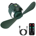10400mAh USB Battery Powered Hanging Tent Lantern Fan Power Bank