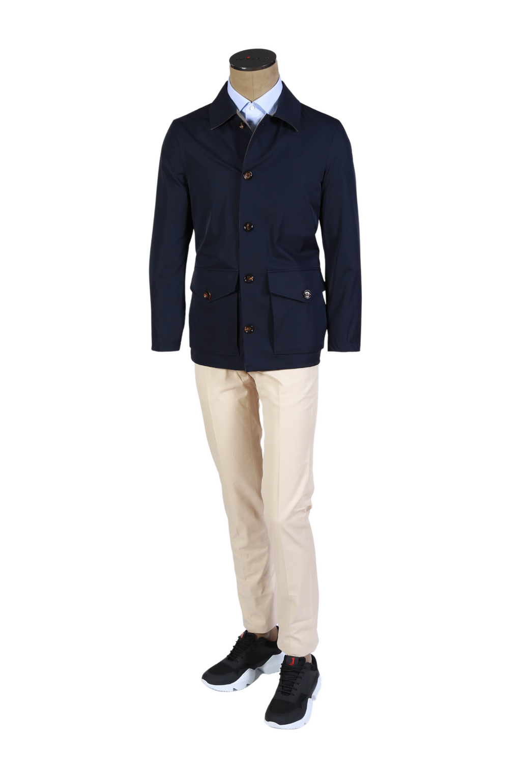 Kired by Kiton Nylon Reversible Jacket