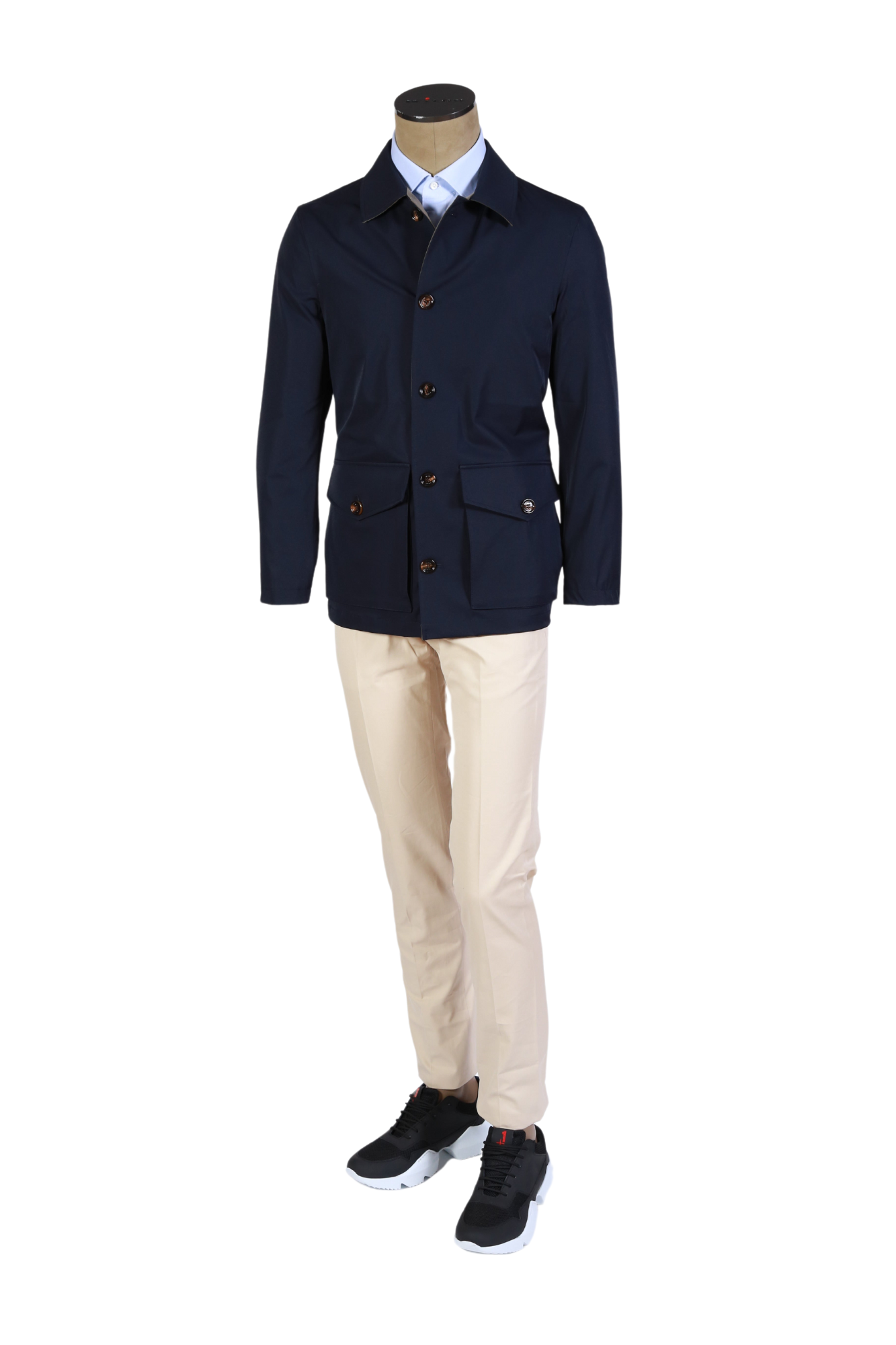 Kired by Kiton Nylon Reversible Jacket