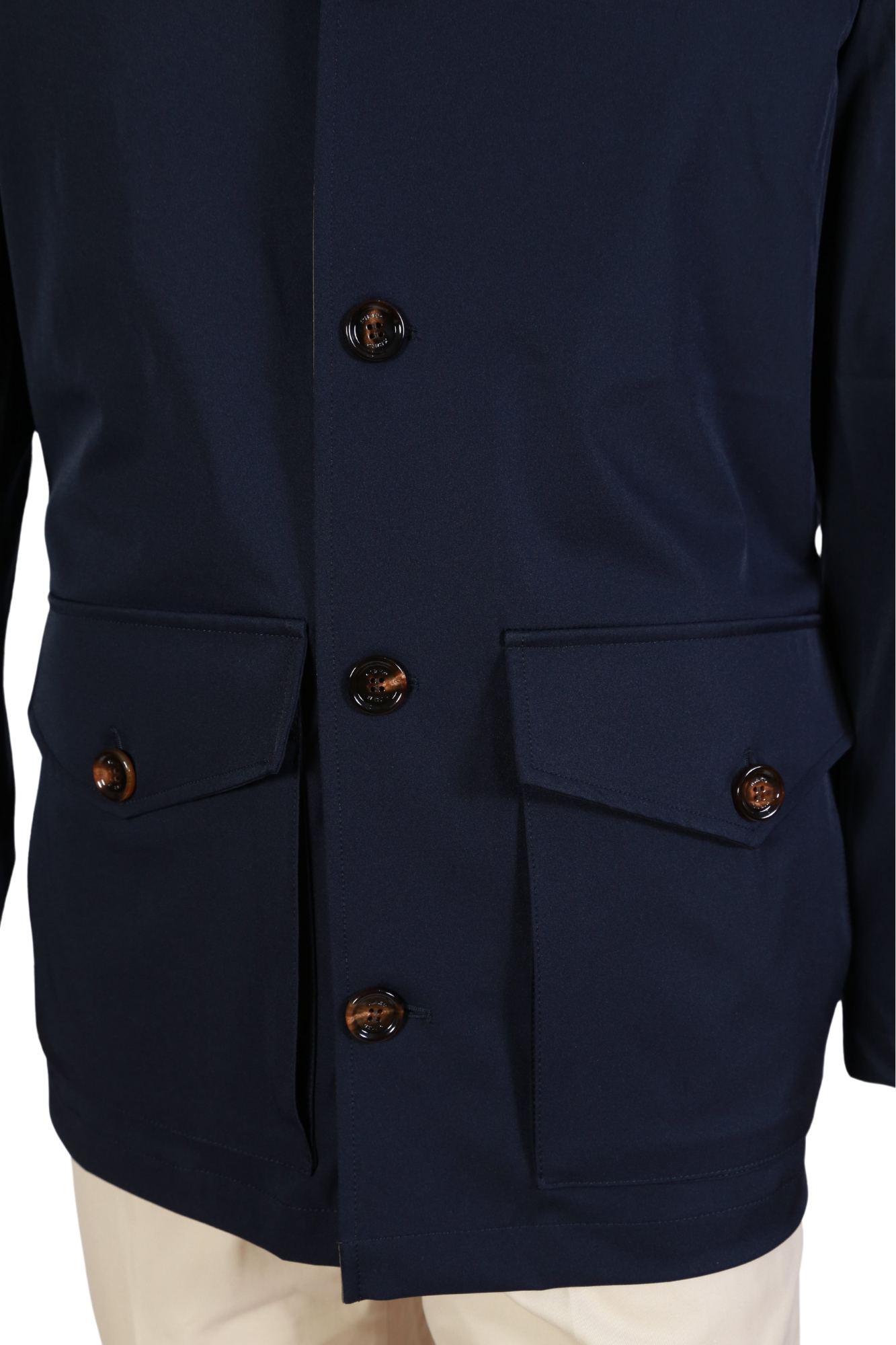 Kired by Kiton Nylon Reversible Jacket