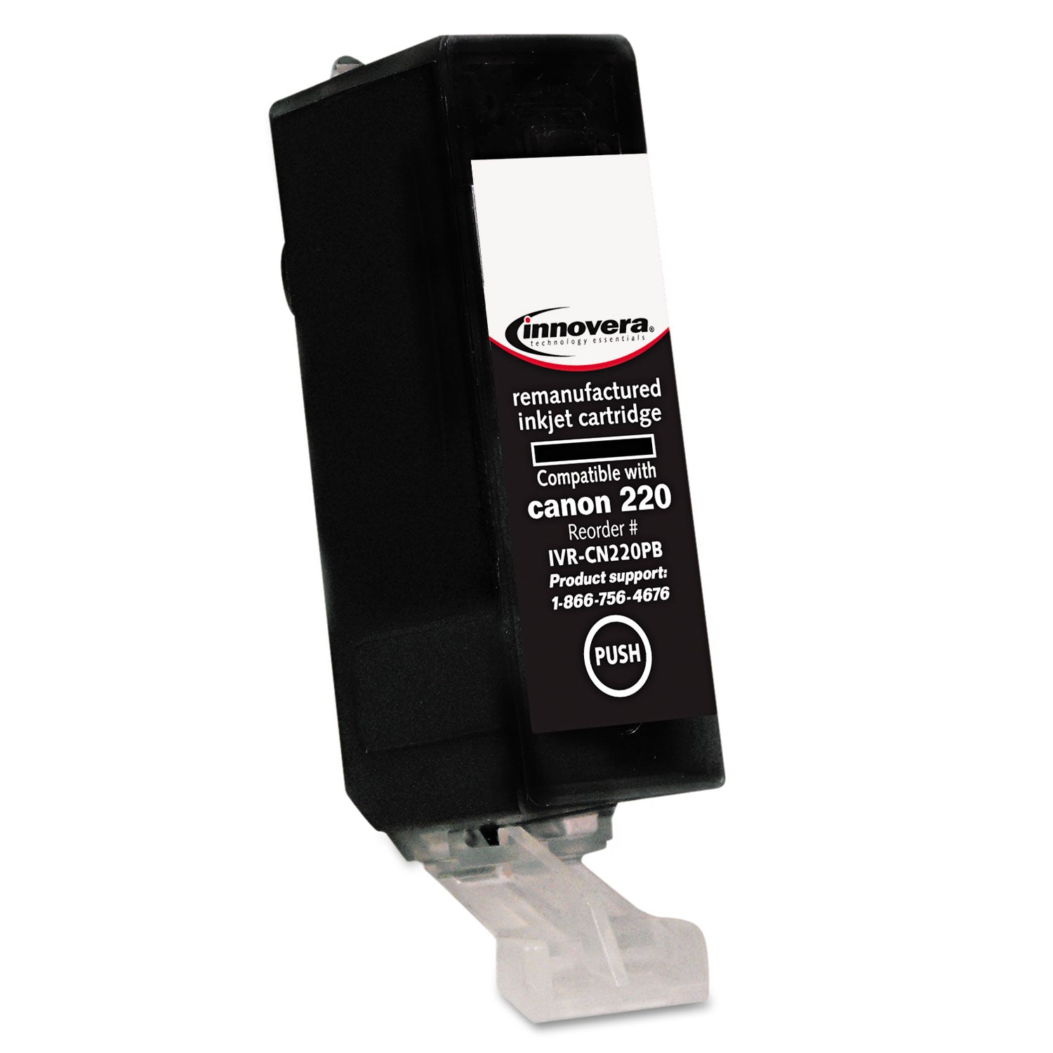 Innovera Remanufactured Black Ink, Replacement for PGI-220 (2945B001), 324 Page-Yield