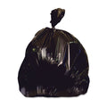 Heritage Low-Density Repro Can Liner, 33 gal, 1.5 mil, 33" x 39", Black, 100/Carton