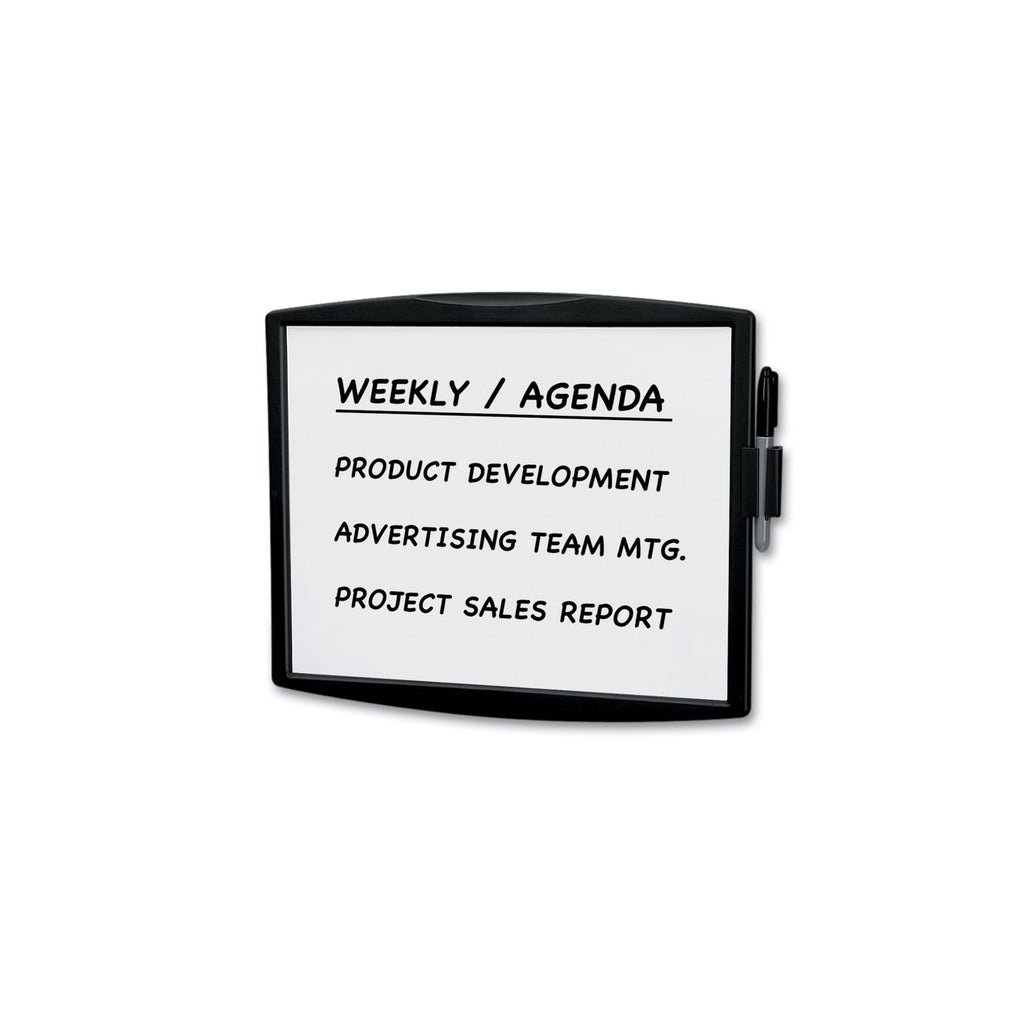 Fellowes Partition Additions Dry Erase Board, 15.38 x 13.25, Dark Graphite Frame