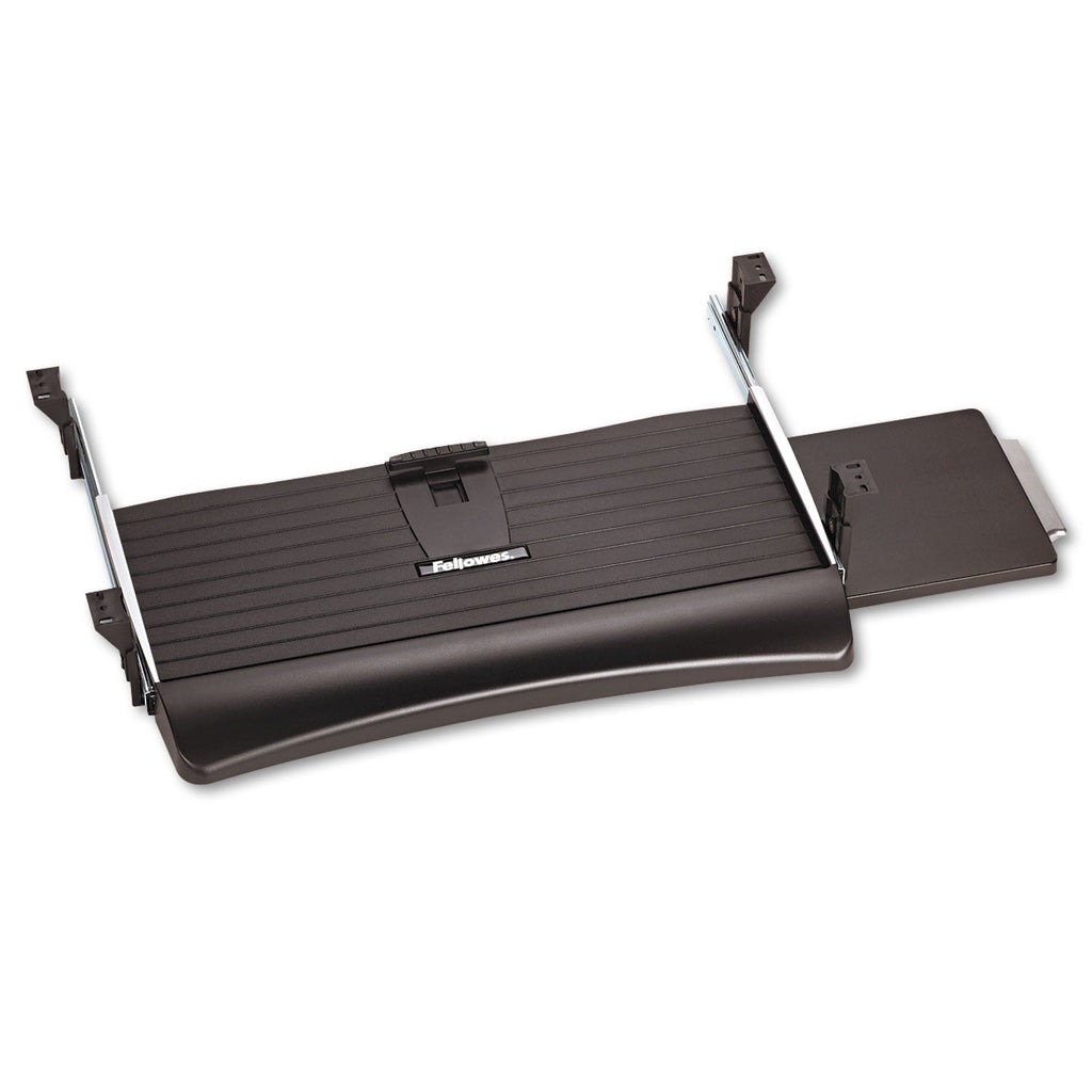 Fellowes Office Suites Underdesk Keyboard Drawer, 20.13w x 7.75d, Black