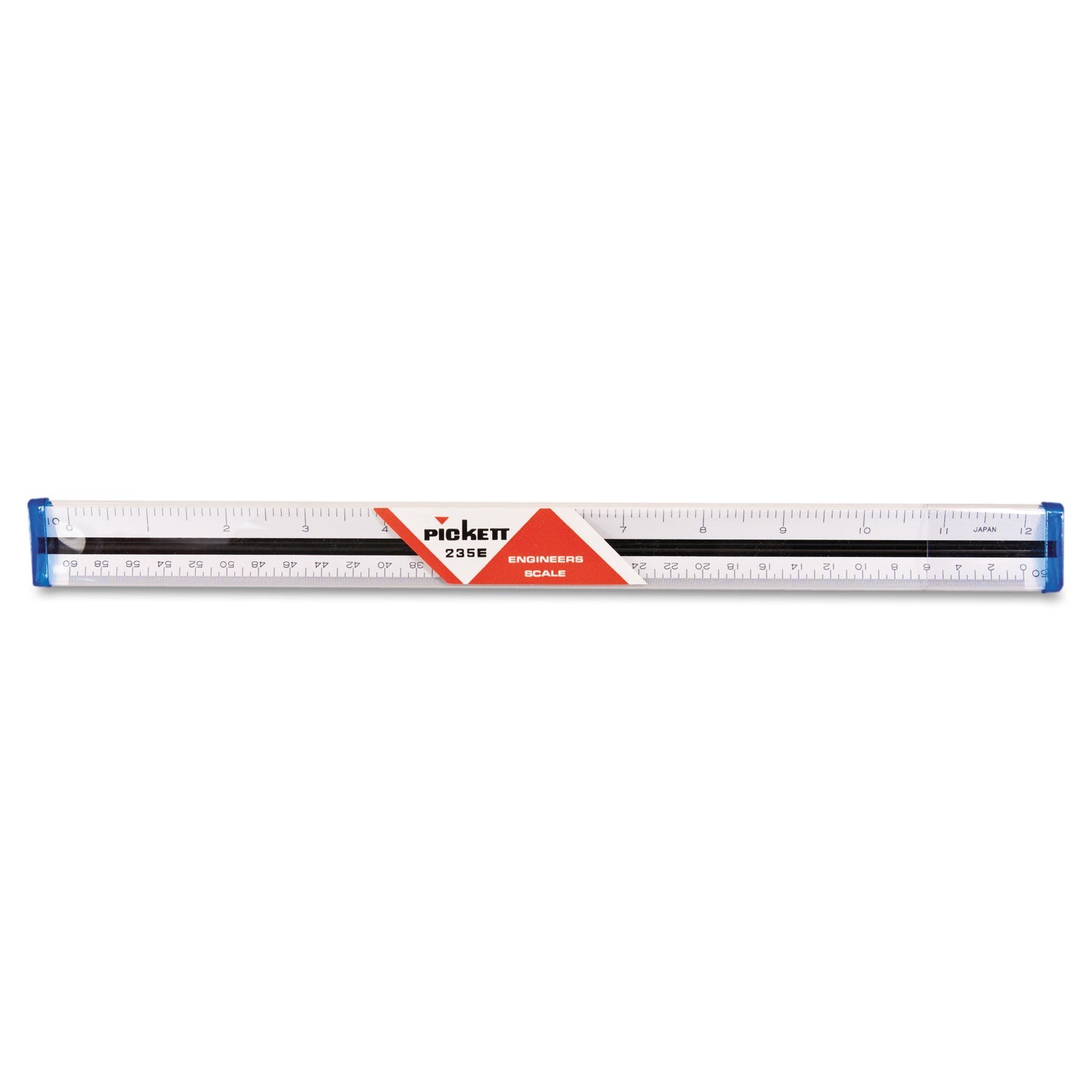 Chartpak Triangular Scale, Plastic, 12" Long, Engineering, Color-Coded