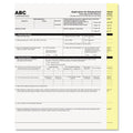 Iconex Digital Carbonless Paper, 2-Part, 8.5 x 11, White/Canary, 1,250/Carton