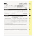 Iconex Digital Carbonless Paper, 2-Part, 8.5 x 11, White/Canary, 2,500/Carton