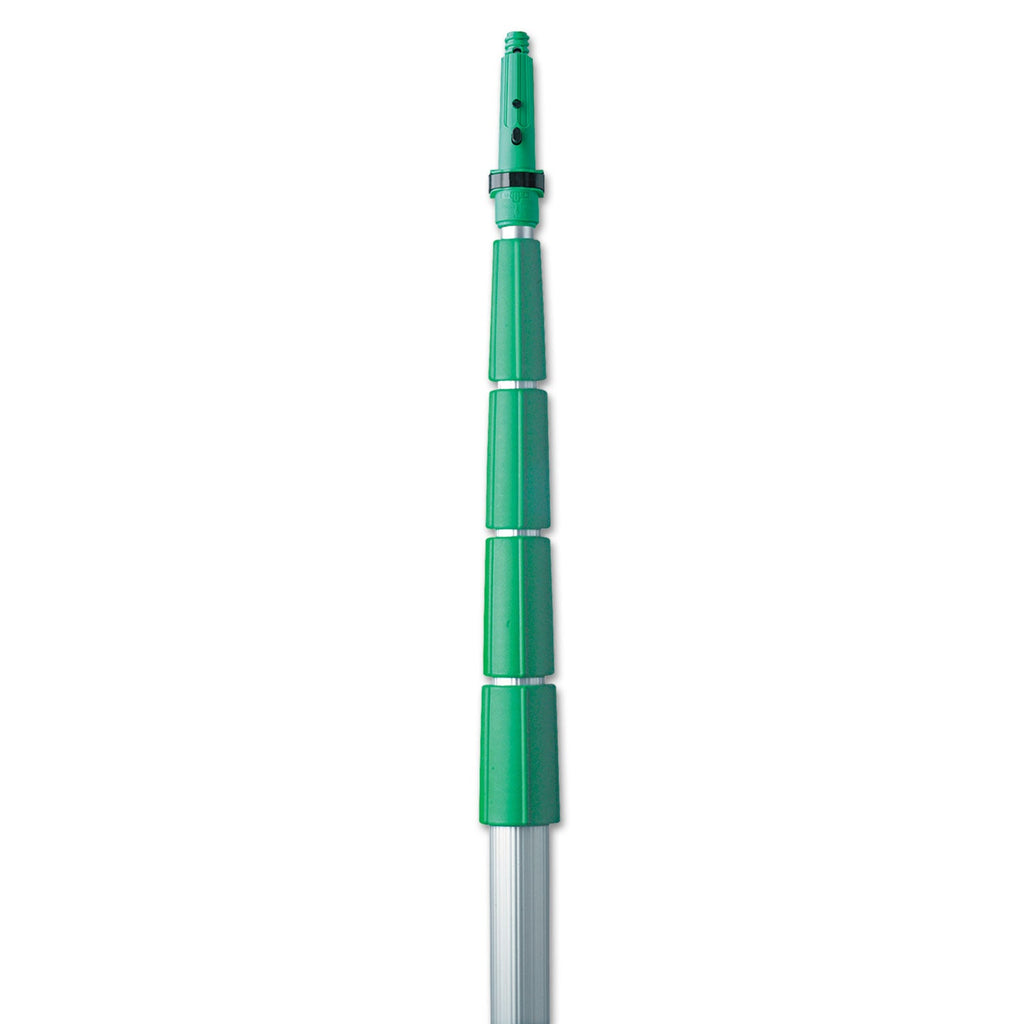 Unger TelePlus Modular Telescopic Extension Pole System, 6 ft to 30 ft, Silver