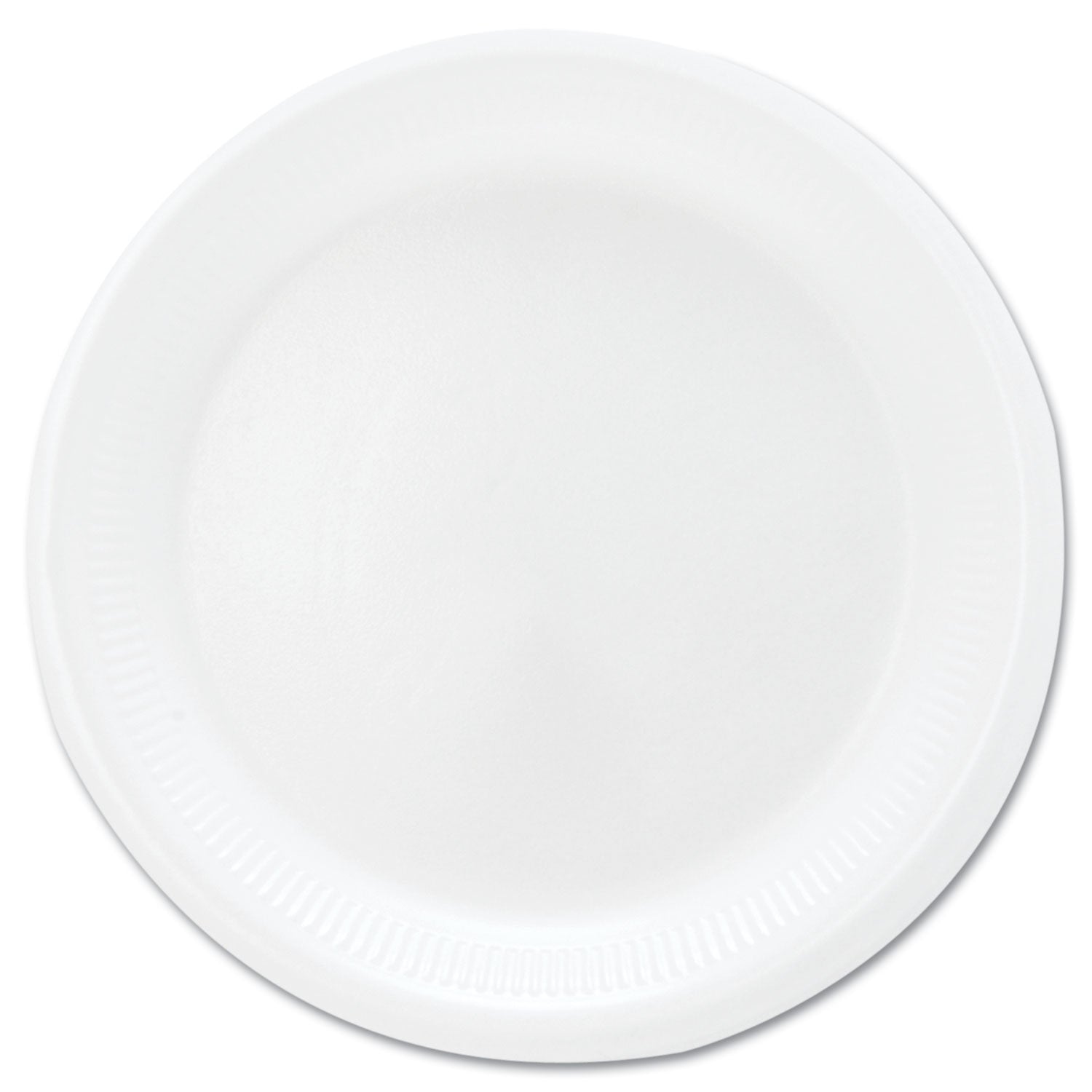 Dart Mediumweight Foam Dinnerware, Plates, 6" dia, White, 125/Pack