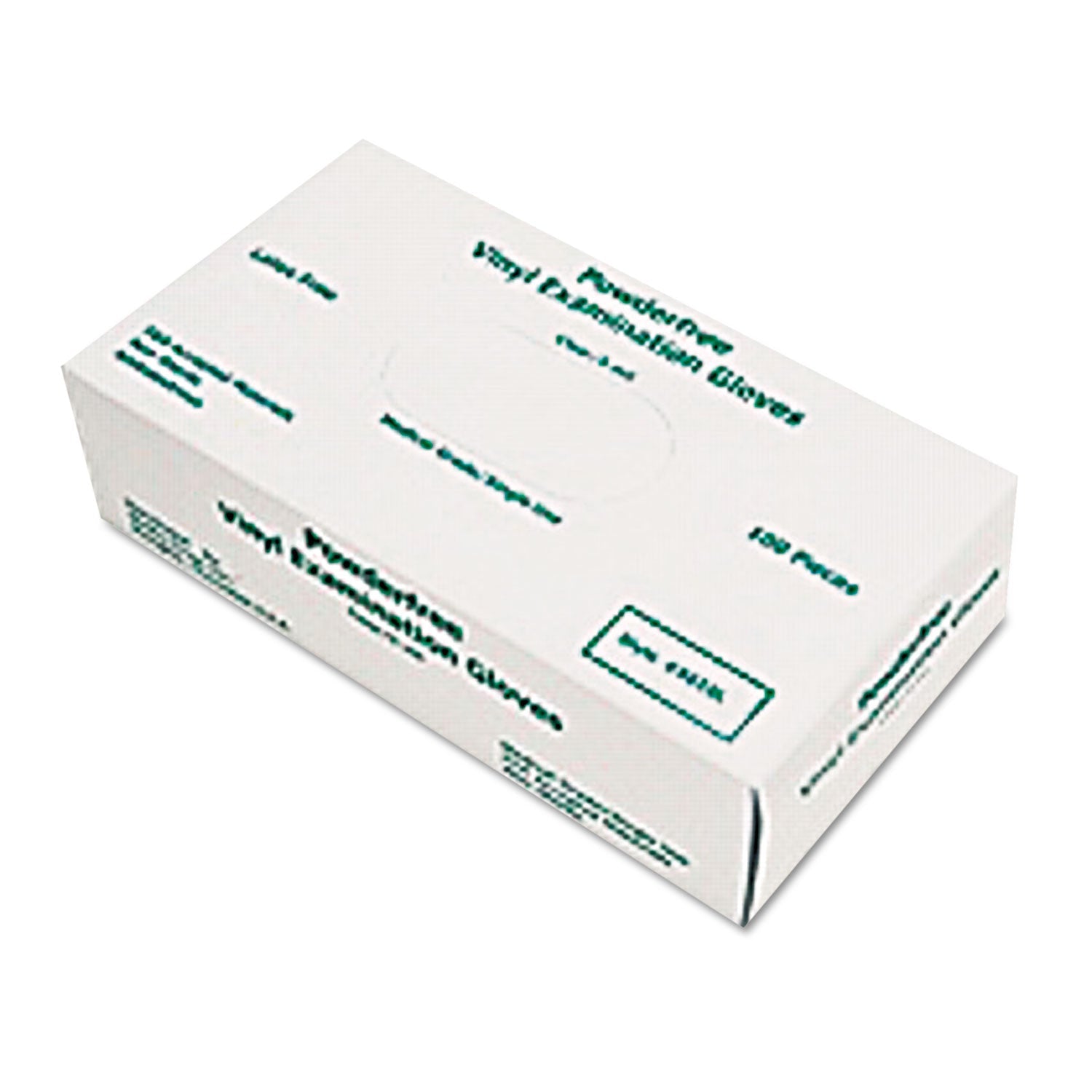 MCR Disposable Vinyl Gloves, Large, 5 mil, Medical Grade, 100/Box