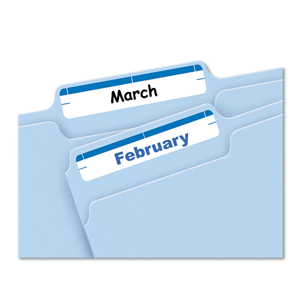 Avery Printable 4" x 6" - Permanent File Folder Labels, 0.69 x 3.44, White, 7/Sheet, 36 Sheets/Pack, (5200)