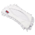 Rubbermaid HYGEN Flexi Frame Damp Mop Covers, Microfiber, White, 8.9 x 5.9