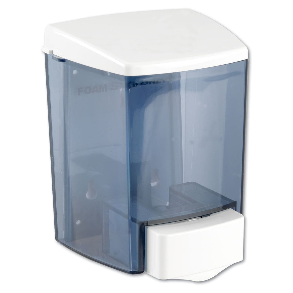 Impact Encore Foam-eeze Bulk Foam Soap Dispenser, See Thru, 900 mL, 4.5 x 4 x 6.25, White