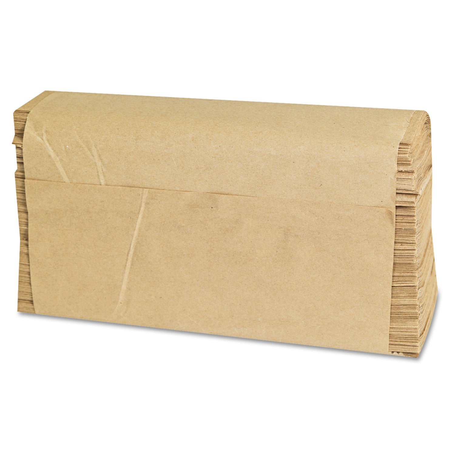 GEN Folded Paper Towels, Multifold, 9 x 9.45, Natural, 250 Towels/Pack, 16 Packs/Carton