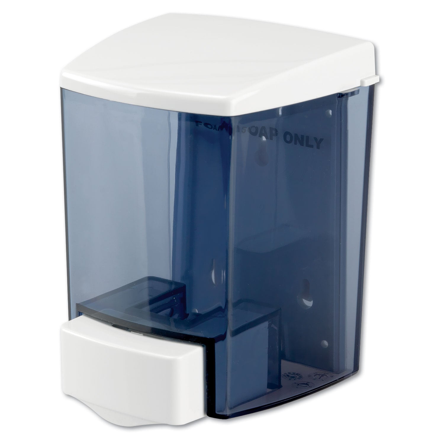 Impact Encore Foam-eeze Bulk Foam Soap Dispenser, See Thru, 900 mL, 4.5 x 4 x 6.25, White