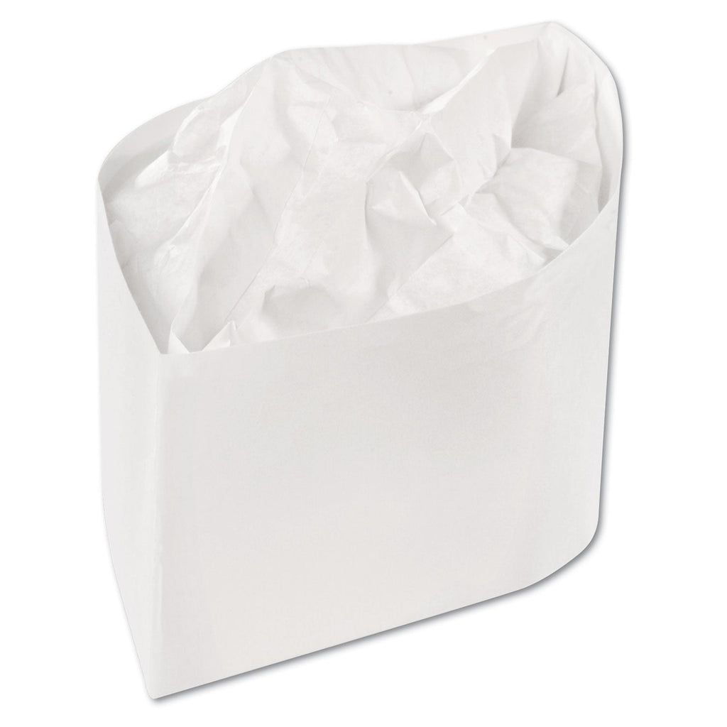 AmerCareRoyal Classy Cap, Crepe Paper, Adjustable, One Size Fits All, White, 100 Caps/Pack, 10 Packs/Carton