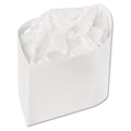AmerCareRoyal Classy Cap, Crepe Paper, Adjustable, One Size Fits All, White, 100 Caps/Pack, 10 Packs/Carton