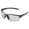KleenGuard Equalizer Safety Glasses, Gun Metal Frame, Clear Anti-Fog Lens