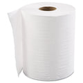 GEN Hardwound Roll Towels, 1-Ply, 8" x 600 ft, White, 12 Rolls/Carton