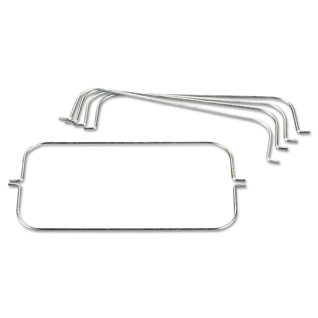 Rubbermaid Tri-Wire Waste Bag Holder Kit, For Rubbermaid Commercial Cleaning Carts, Steel