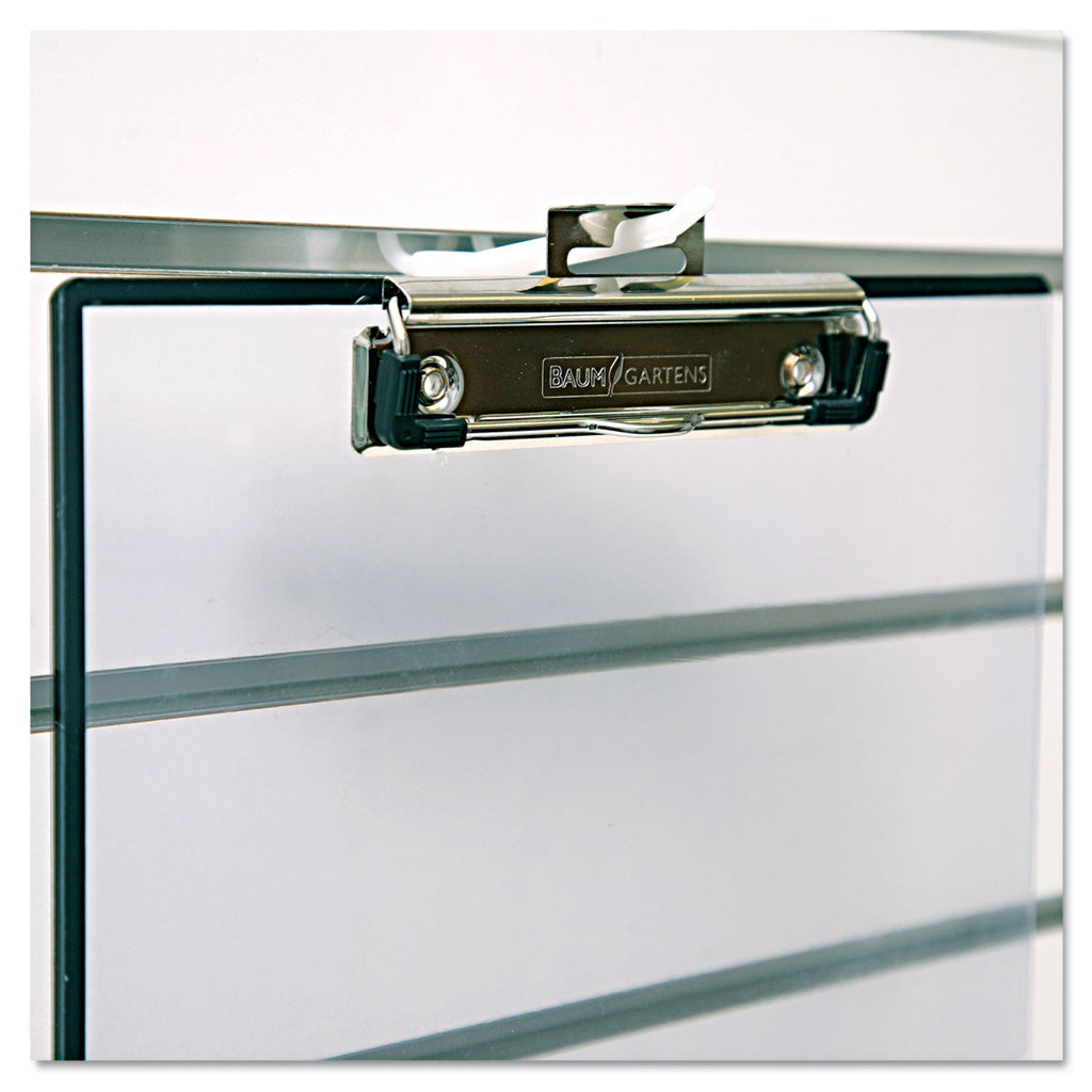 Mobile OPS Quick Reference Clipboard, 0.5" Clip Capacity, Holds 8.5 x 11 Sheets, Clear
