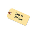 Avery Unstrung Shipping Tags, 11.5 pt Stock, 5.25 x 2.63, Manila, 1,000/Box