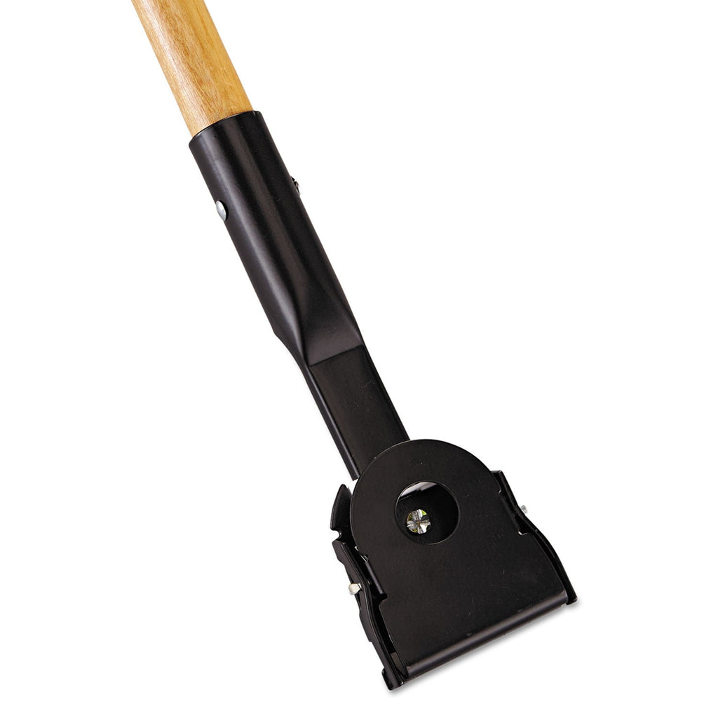 Rubbermaid Snap-On Hardwood Dust Mop Handle, 1.5" dia x 60", Natural
