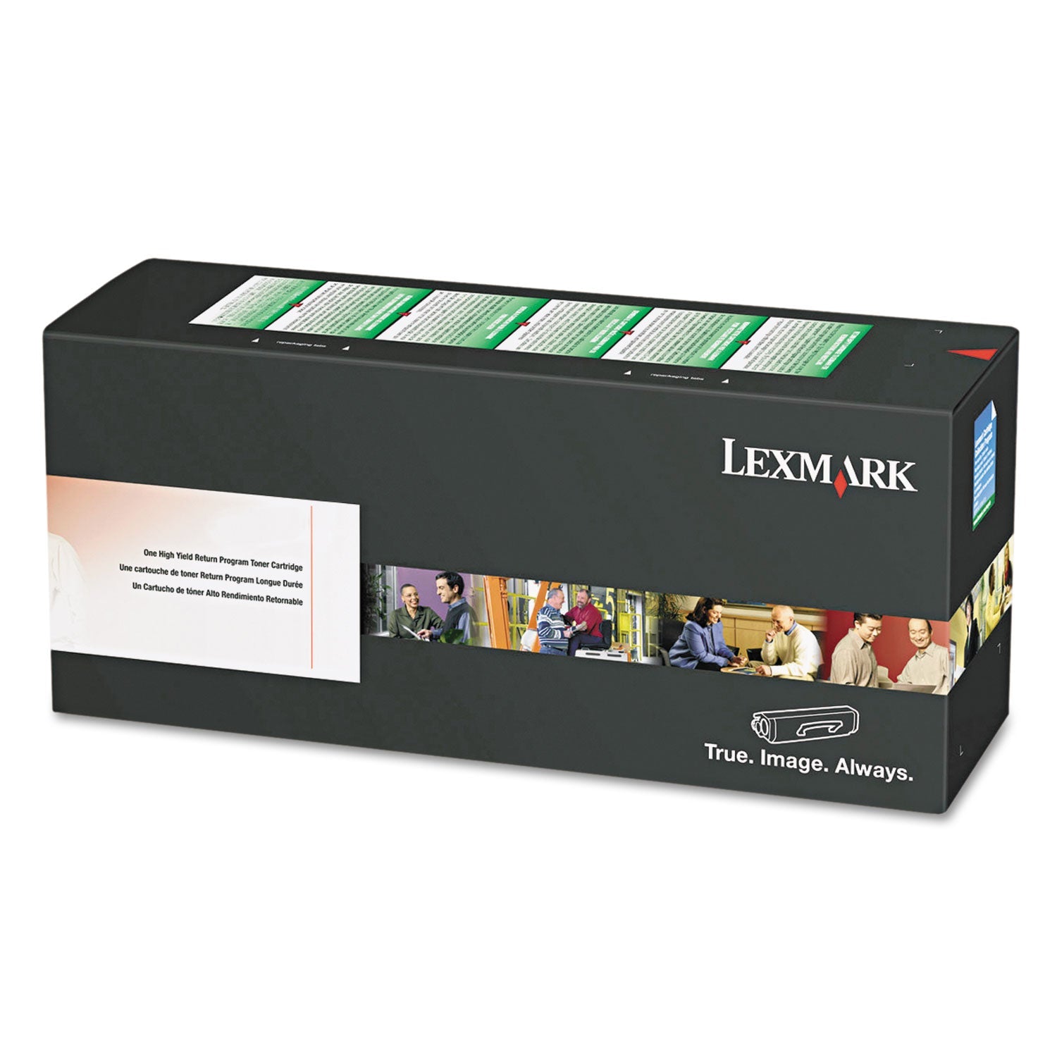Lexmark 80C1SM0 Return Program Toner, 2,000 Page-Yield, Magenta