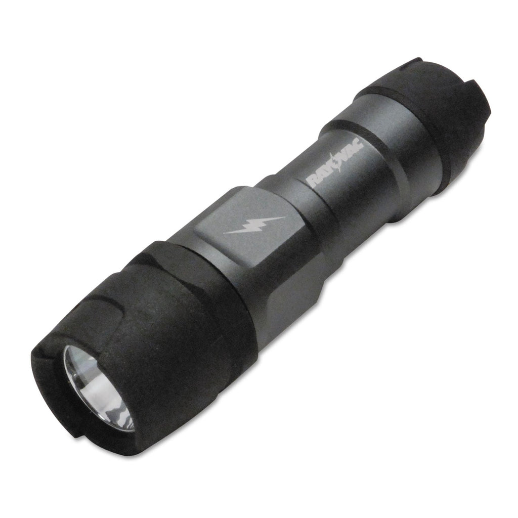 Rayovac Virtually Indestructible LED Flashlight, 3 AAA Batteries (Included), Black