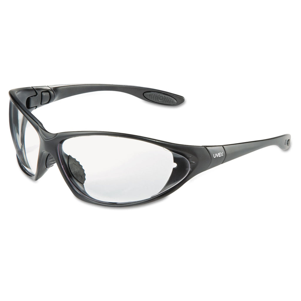 Honeywell Uvex Seismic Sealed Eyewear, Clear Uvextra AF Lens, Black Frame