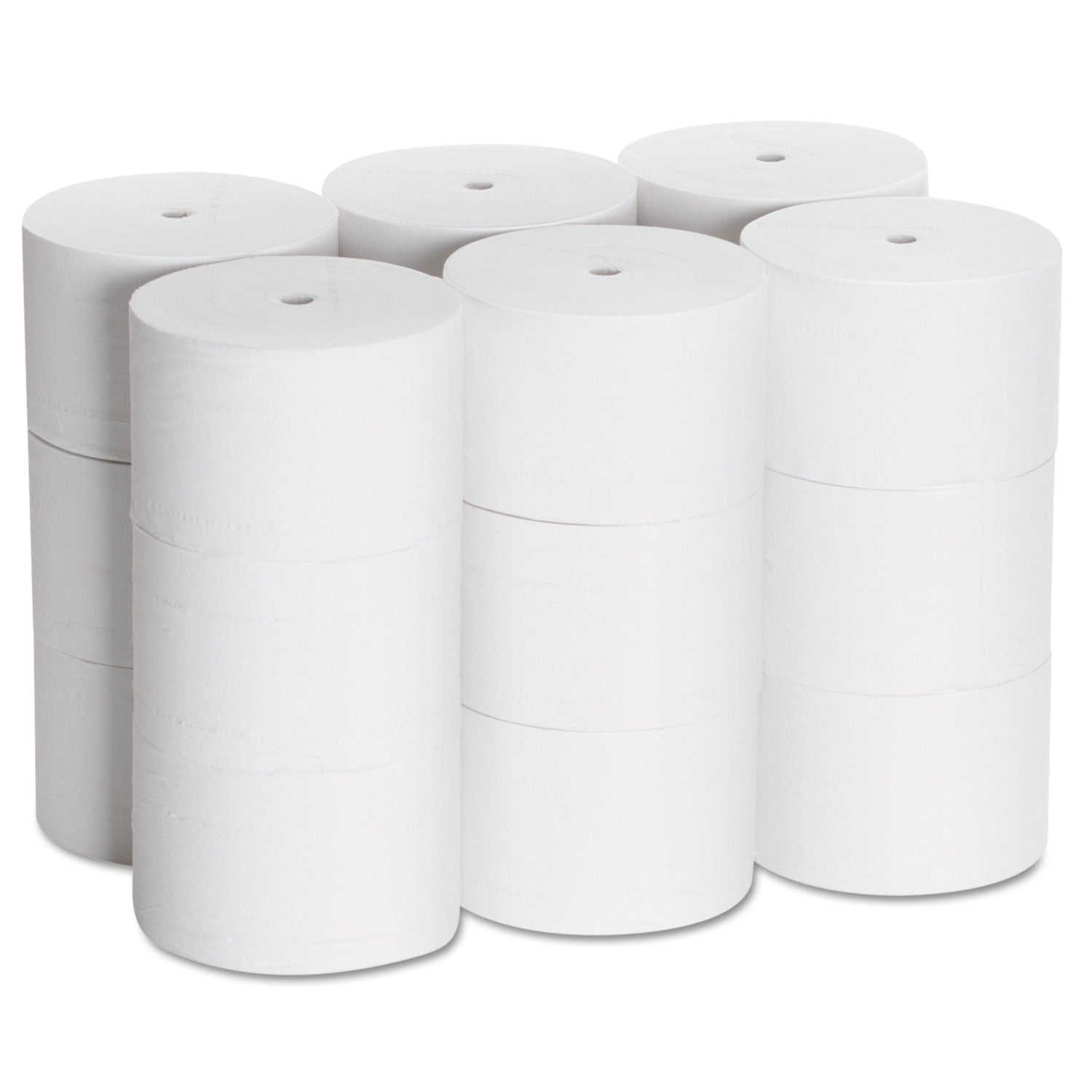 Georgia Pacific Coreless Bath Tissue, Septic Safe, 2-Ply, White, 1,500 Sheets/Roll, 18 Rolls/Carton
