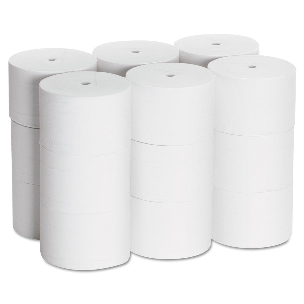 Georgia Pacific Coreless Bath Tissue, Septic Safe, 2-Ply, White, 1,125 Sheets/Roll, 18 Rolls/Carton