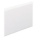 Pendaflex Self-Adhesive Pockets, 4 x 6, Clear Front/White Backing, 100/Box