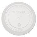 Dart Straw-Slot Cold Cup Lids, Fits 9 oz to 20 oz Cups, Clear, 100/Sleeve, 10 Sleeves/Carton