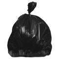 Heritage Low-Density Repro Can Liner, 55 gal, 1.5 mil, 36" x 58", Black, 100/Carton