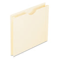 Pendaflex Manila Reinforced File Jackets, 2-Ply Straight Tab, Letter Size, Manila, 50/Box