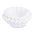 BUNN Coffee/Tea Brewer Dual Purpose Filters, 1.5 gal Urn Style, Flat Bottom, 50/Cluster, 10 Clusters/Carton