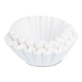 BUNN Commercial Coffee Filters, 6 gal Urn Style, Flat Bottom, 25/Cluster, 10 Clusters/Pack