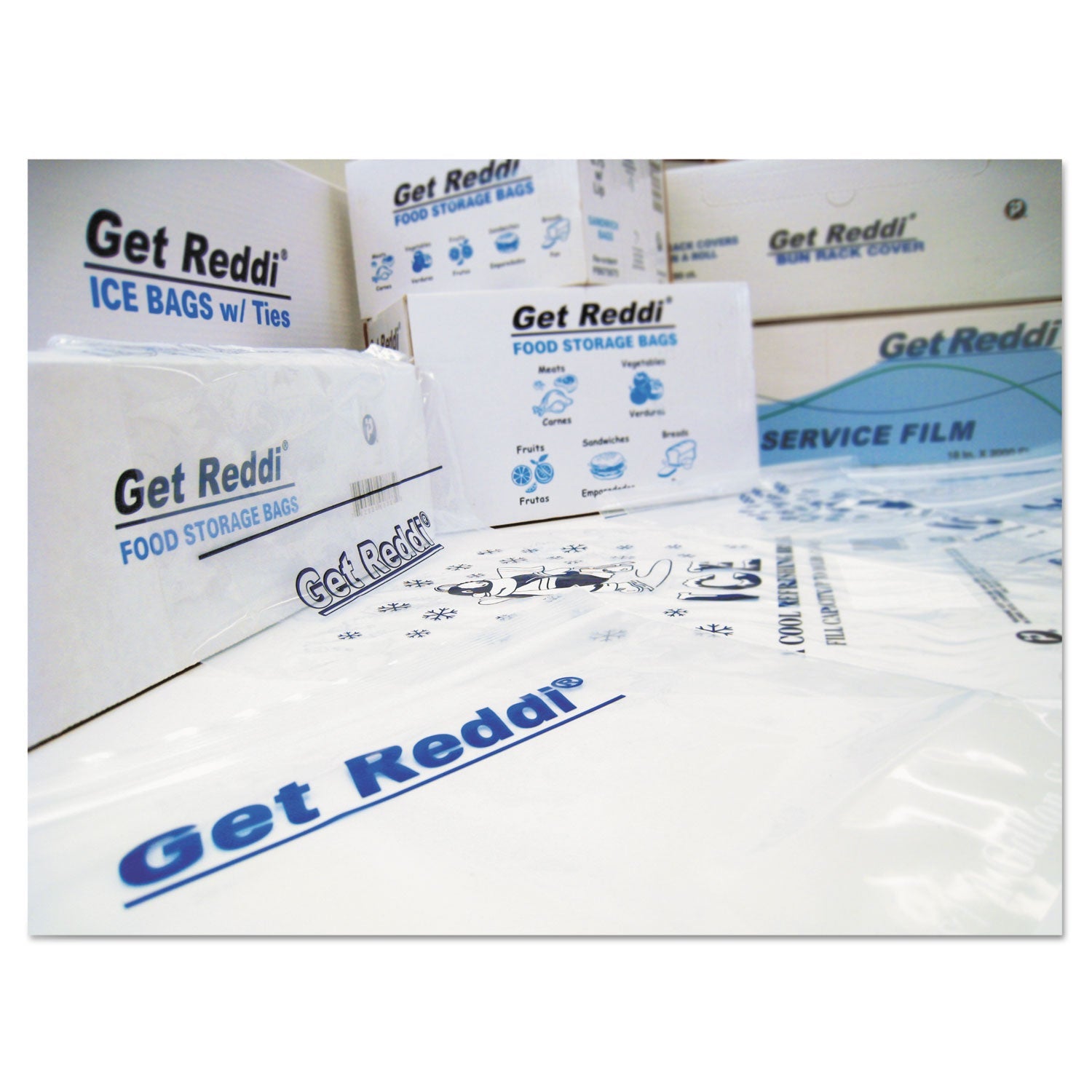 Inteplast Group Food Bags, 18 qt, 0.68 mil, 10" x 20", Clear, 1,000/Carton