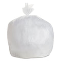 GEN High Density Can Liners, 30 gal, 8 microns, 30" x 36", Natural, 500/Carton