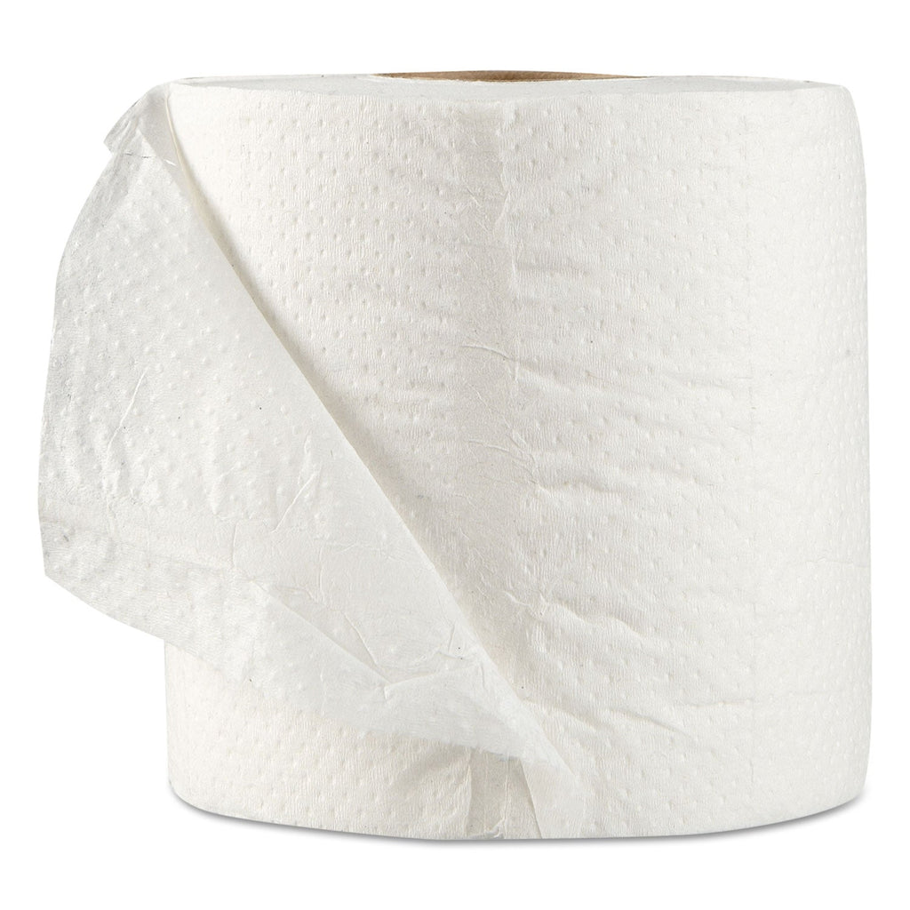GEN Standard Bath Tissue, Septic Safe, Individually Wrapped Rolls, 1-Ply, White, 1,000 Sheets/Roll, 96 Wrapped Rolls/Carton