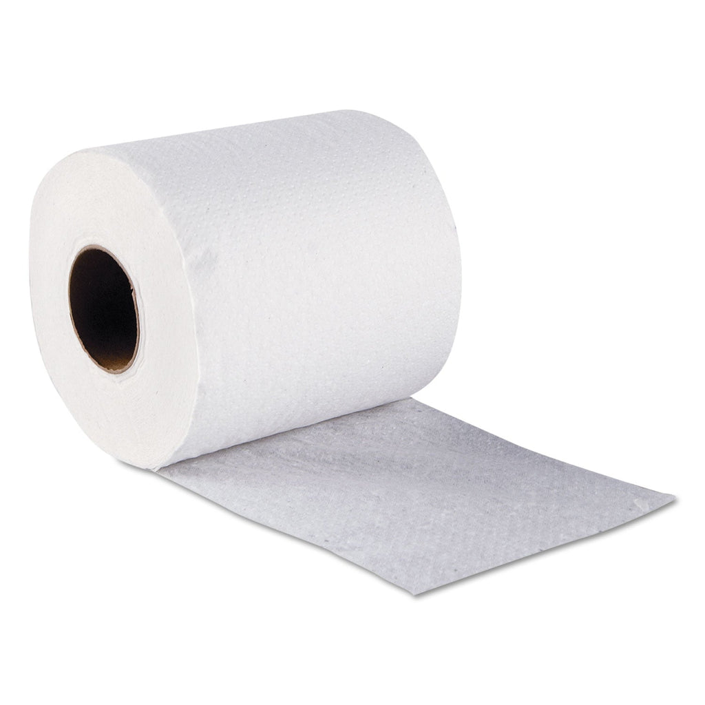 GEN Standard Bath Tissue, Septic Safe, Individually Wrapped Rolls, 1-Ply, White, 1,000 Sheets/Roll, 96 Wrapped Rolls/Carton