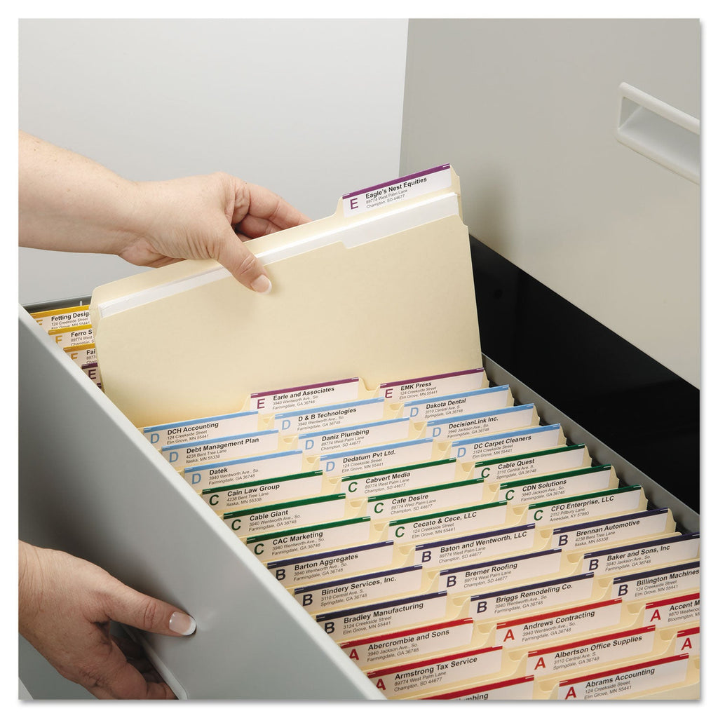 Smead Top Tab Manila Expansion Fastener Folders, 1.5" Expansion, 2 Fasteners, Legal Size, Manila Exterior, 50/Box