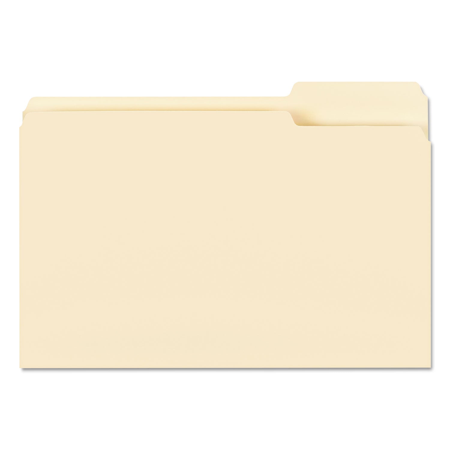 Smead Manila File Folders, 1/3-Cut Tabs: Right Position, Legal Size, 0.75" Expansion, Manila, 100/Box