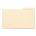 Smead Reinforced Tab Manila File Folders, 1/3-Cut Tabs: Right Position, Legal Size, 0.75" Expansion, 11-pt Manila, 100/Box