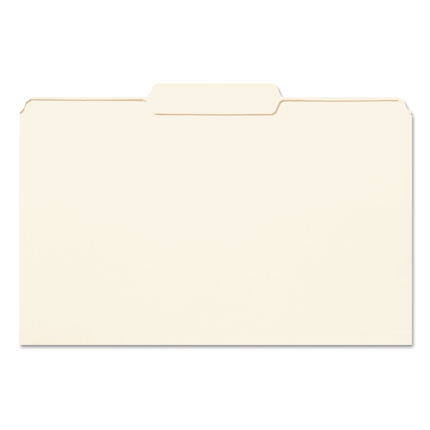 Smead Manila File Folders, 1/3-Cut Tabs: Center Position, Legal Size, 0.75" Expansion, Manila, 100/Box