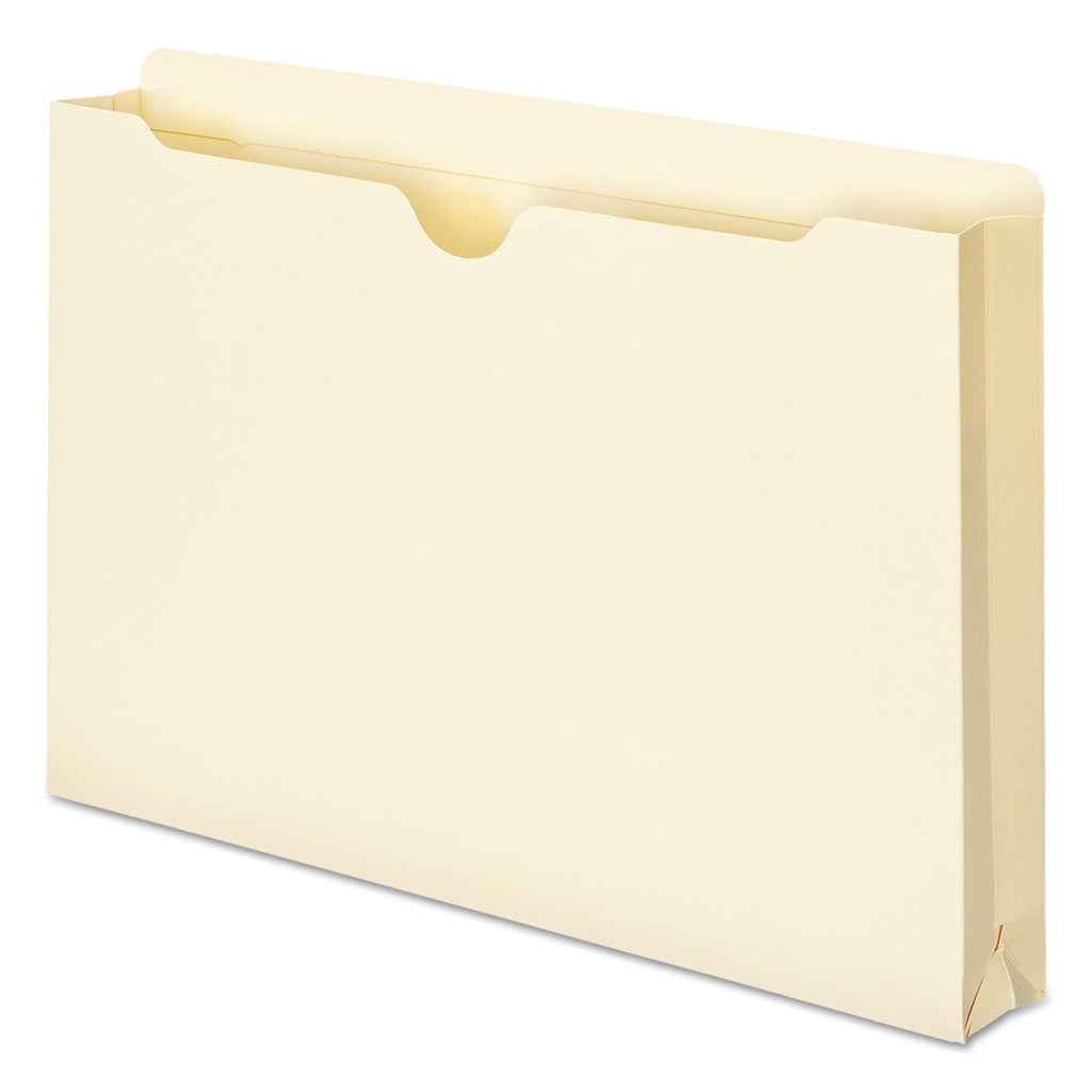 Smead Manila File Jackets, 2-Ply Straight Tab, Legal Size, Manila, 50/Box