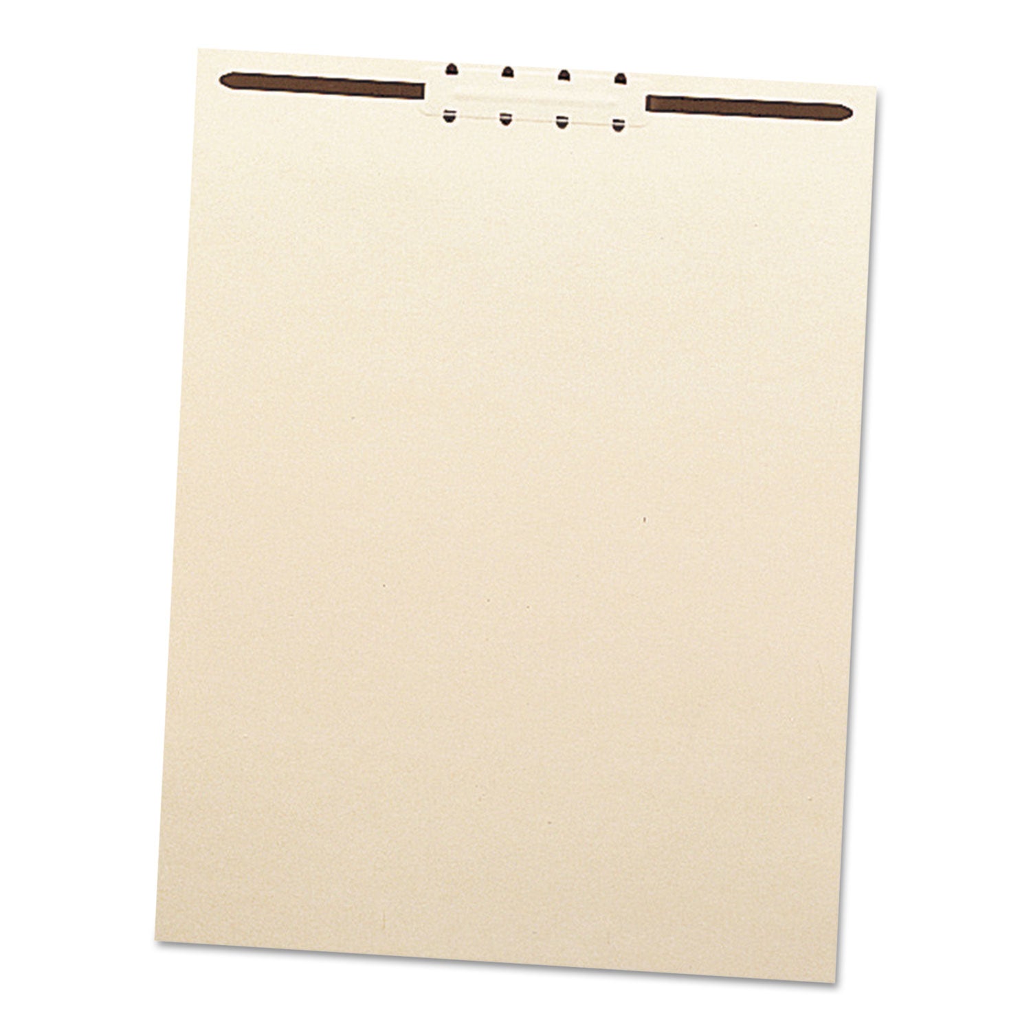 Smead File Backs with 2" Capacity Prong Fasteners, Letter Size, Manila, 100/Box