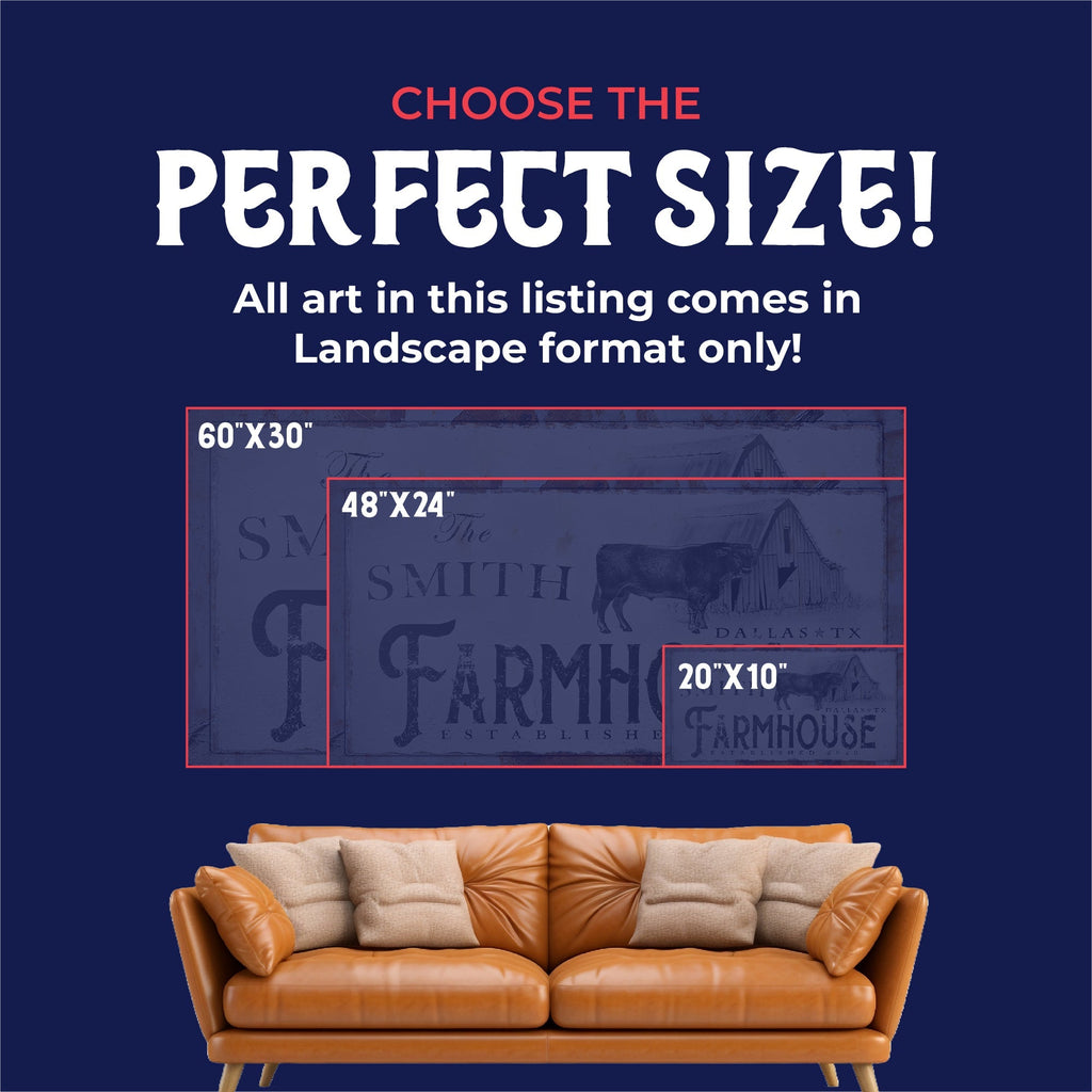 Rustic Farmhouse Sign