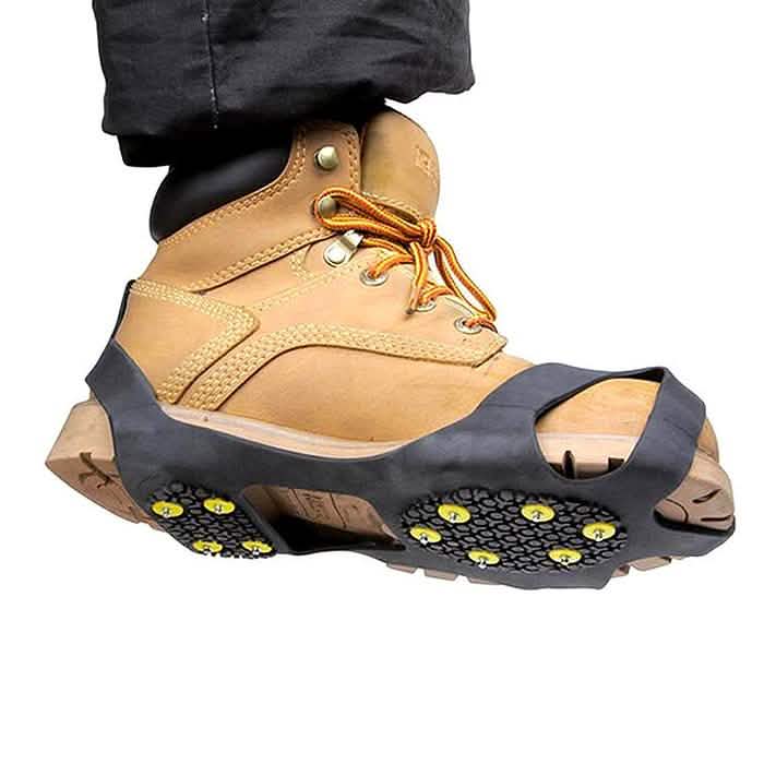 2-Pack: Attachable Anti-Skid Ice-Traction Cleats